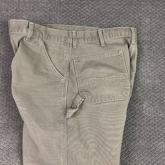 Carhartt B11 DES Carpenter Work Pants Men's 36 x 29 Canvas Cotton - Picture 10 of 15